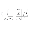 Indicateur de position horizontal 3mm Indicateur de position horizontal 3mm