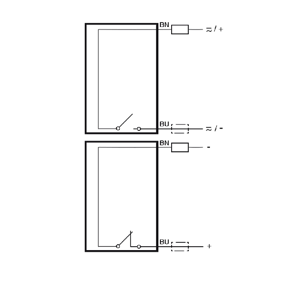 Ind.M30,2 wires AC/DC-NO,Cable,Sch-LD-Lire la description