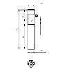 Ind.M12,2 wires AC-NC,M12 plug,Sch-STD