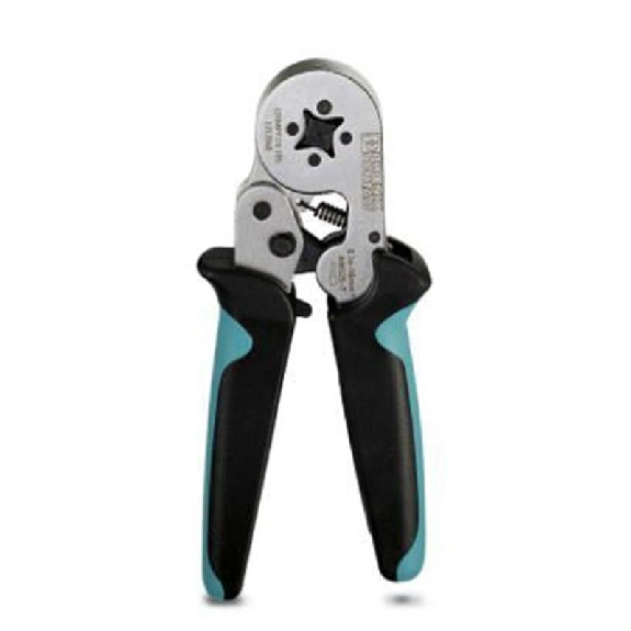 Pince à sertir, pour embouts selon DIN 46228, 0,14 - 10 mm² Pince à sertir, pour embouts selon DIN 46228, 0,14 - 10 mm²-Lire la description