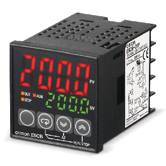 Régulateur de température 48x48 mm avec entrée thermocouple et sortie relais-Lire la description
