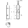Ind.8x8,NPN-NO,Cable,Sch-LD