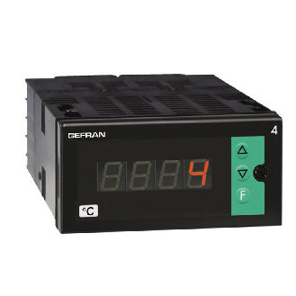 Indicateur de Température Universel 48x96 4 digits 1Vdc pour pot 100-240Vac/dc-Lire la description