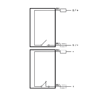 Ind.M30,2 wires AC/DC-NO,Cable,Nsch-LD-Lire la description