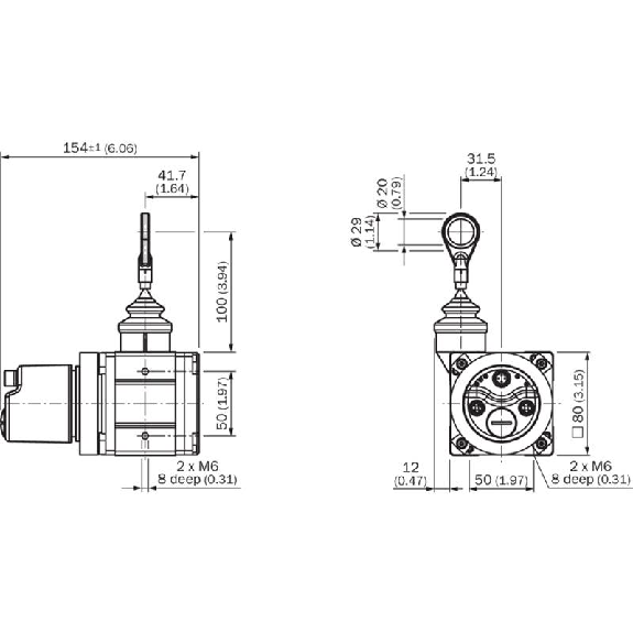 Codeur à câble absolu HighLine 0...2m, PROFINET, 3x M12 4P-Lire la description