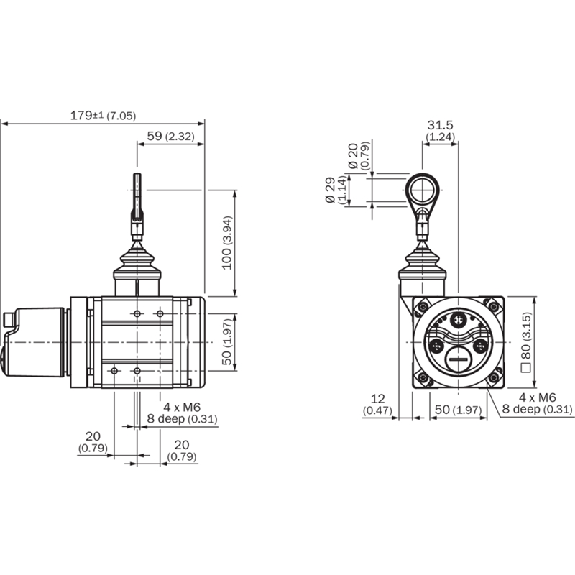 Codeur à câble absolu HighLine 0...3m, PROFINET, 3x M12 4P-Lire la description