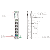 Module d'entrée analogique différentiel 4 canaux 12 bits