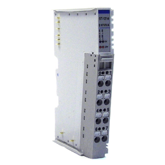 4 entrées digit., 12/24VDC, PNP (positive signal/sink type module)-Lire la description