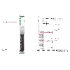 8 entrées RTD analogiques, 12 bits, connecteur 20pt