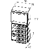 Cube20 Module d'entrées, IP20, 8 entrées ou sorties, DIO8 - (BN)