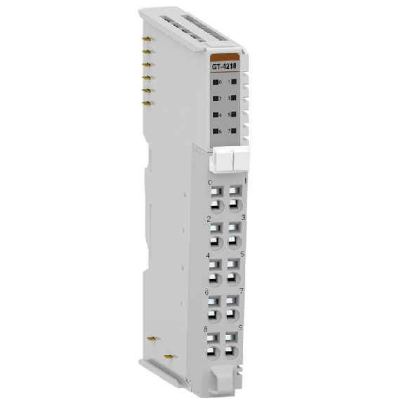 8 sorties analogiques, 4~20mA, 12 bits, 10pt 8 sorties analogiques, 4~20mA, 12 bits, 10pt-Lire la description