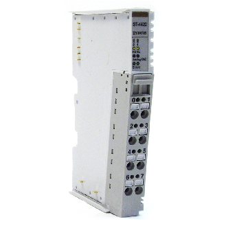 2 sorties ANA, 0-10 V, 12 bits, 2 ms conv. time (all), cage clamp-Lire la description