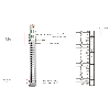 16 sorties numériques, 24VDC/0.3A, sink, cage clamp, 18pt 16 sorties numériques, 24VDC/0.3A, sink, cage clamp, 18pt