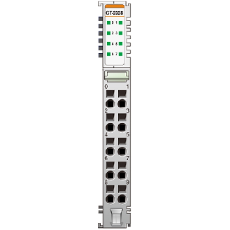 8 sorties numériques, 24VDC/0,5A, source, cage clamp, 10pt-Lire la description