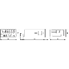 Indicateur universel 10-30Vdc 5dgts S: 4xPNP 0-10V 4-20mA