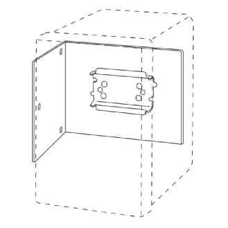 Etrier de fixation pour montage latéral (180 W)-Lire la description