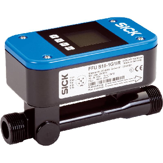 Capteur de débit à ultrasons DN20, 3,5..60 l/min, G 1-Lire la description