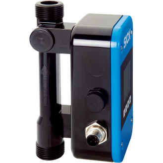 Capteur de débit à ultrasons DN10, 0,3..21 l/min, 1/2 NPT-Lire la description