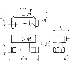 Capteur de débit à ultrasons DN25, 5..240 l/min, Clamp DIN 11864-3