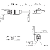 M12D Mâle Droit 4p/RJ45 Mâle Droit 4p; Profinet PUR Blindé 4 fils 10m