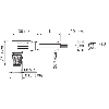 M12D Mâle Coudé 4p; Câble PUR Blindé 4 fils Vert Cpc 5m Profinet