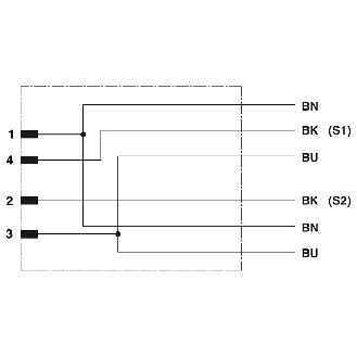 Y-M12A Mâle Droit 3p; Câble PUR Gris/Noir Cpc 10m-Lire la description