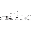M12A Fem Droit 4p; Câble PUR 4x0.75 Noir Cpc 5m