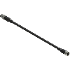 M12A Fem Droit 5p/M12A Mâle Droit 5p; Câble Noir 3m