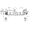 M12B Fem Droit 5p/M12B Mâle Droit 5p; PUR 2 fils Cpc 10m PROFIBUS-DP