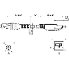 M12D Mâle/RJ45 Mâle; Câble AWG26 Blindé 4 fils 5m