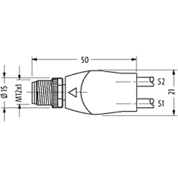 Y-M12 Mâle Droit/2xM08 Fem Droit; PUR 3x0,25 Jaune Cpc 1m Y-M12 Mâle Droit/2xM08 Fem Droit; PUR 3x0,25 Jaune Cpc 1m-Lire la description