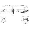 M12D Mâle Droit 4p/RJ45 Mâle 8p; Câble PUR 4 fils 5m ProfiNet