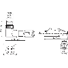 M12 Mâle Coudé 4p/RJ45 Mâle Droit 8p Câble PUR Bleu 10m Blindé