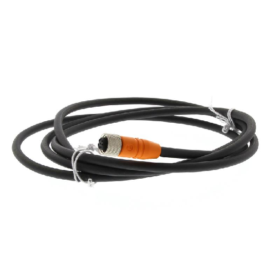 M12A Fem Droit 8p; Câble Blindé PUR 8 fils Noir 25m-Lire la description