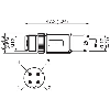 M12D Mâle Droit 4p; Câble Blindé CAT5e 10m Profinet