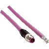 M12B Mâle Droit 5p; Câble PUR 2 fils Cpc 5m Profibus DP