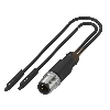 DPM Vérins Divers PNP NO 25.5x3x4.5mm 10-30Vdc / M12 4P+C0.3m PUR