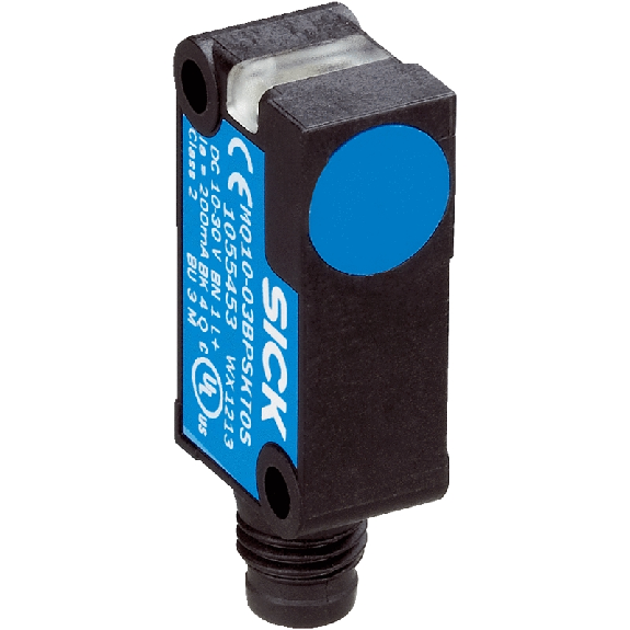 DPM Rect. NPN NO P60mm (MAG-3010-B) Plast. 10-30Vdc / M08 3P-Lire la description