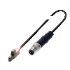 DPM Vérins faible courte PNP NO 9x4,8x16mm / M08 3P+C1m