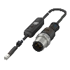 DPM Vérins rainures en C PNP NO IO-Link lg20mm / M12 4P+C0.3m