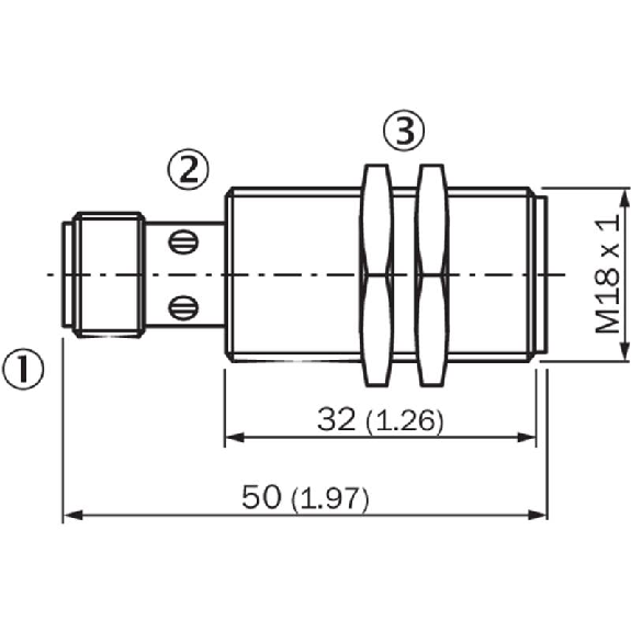 DPM M18 PNP NF P70mm 10-30VDC / M12 4P-Lire la description
