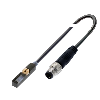 DPM Vérins rainures en T PNP NO 23,5mm 10-30Vdc / M08 3P+C0.3m