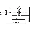 DPM M12 PNP NF P60mm 10-30VDC / Câble 2m