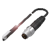 DPM Vérins Divers PNP NO 25.5x3x4.5mm 10-30Vdc / M08 3P+C0.5m PUR