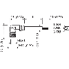 M08A Fem Coudé 3p; Câble PUR 3x0.34 Noir Cpc 5m (60V)