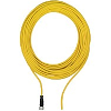 M12A Fem Droit 12p; Câble PUR Jaune Cpc 20m