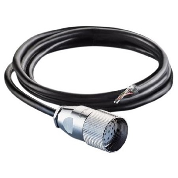 M23 Fem Droit 12p (anti-horaire); Câble PVC (UL/CSA) Blindé 20m M23 Fem Droit 12p (anti-horaire); Câble PVC (UL/CSA) Blindé 20m-Lire la description