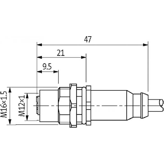 M12B Fem Droit 2p; PUR UL/CSA Blindé 1x2x0,64 Violet Cpc 1m Profibus M12B Fem Droit 2p; PUR UL/CSA Blindé 1x2x0,64 Violet Cpc 1m Profibus-Lire la description