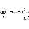 M12 Mâle Droit 4p/RJ45 Mâle Droit 8p; PUR 2x2x0,34 10m Ethernet