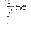 M08A Fem Droit 4p Inox V4A F&B; Câble PP 4x0.34 Gris Cpc 2m